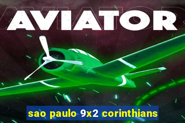 sao paulo 9x2 corinthians